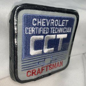 10 Chevrolet Certified Technician Craftsman Mechanic Uniform Patch Lot New Blue